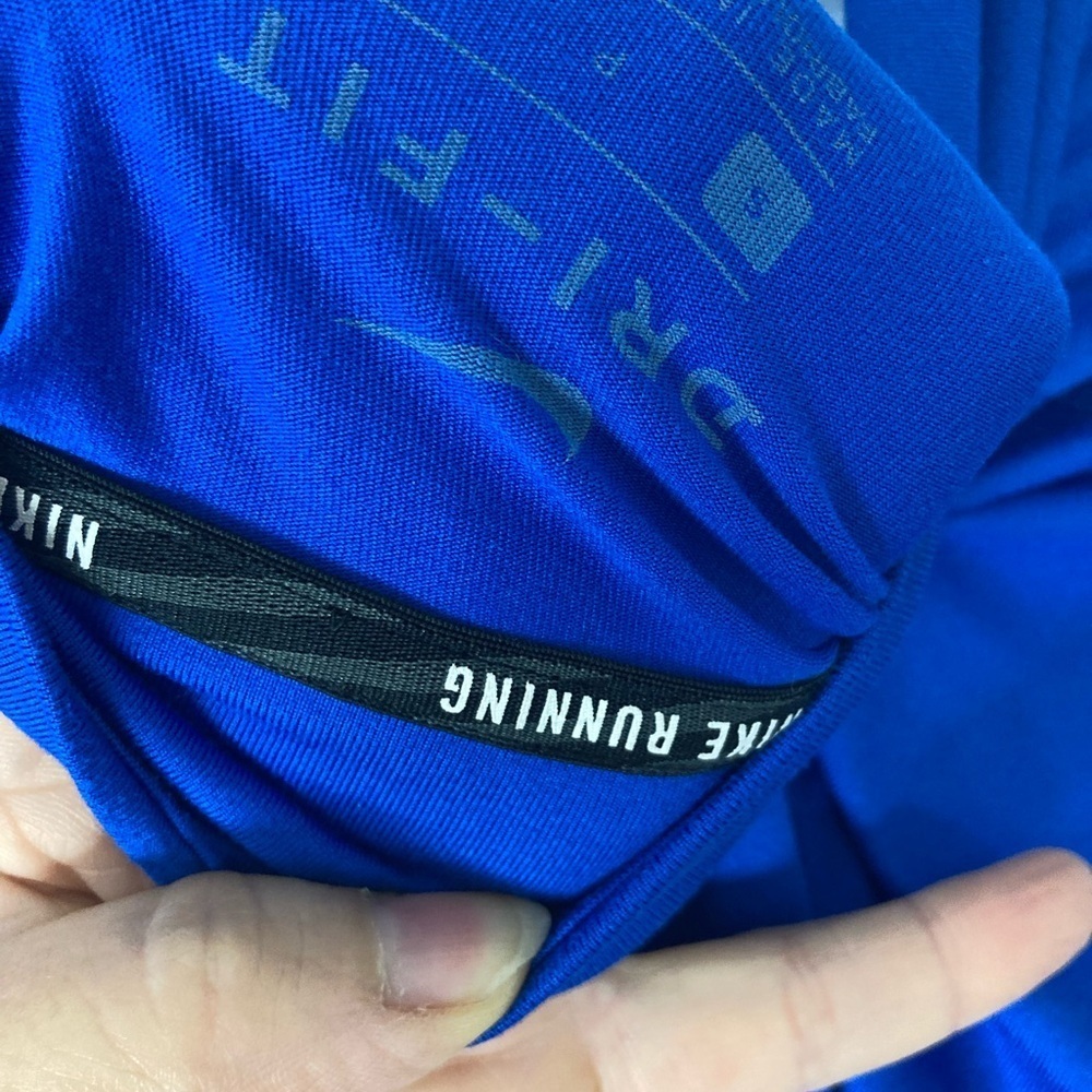 Nike Dri-Fit Blue Running workout jacket S - Picture 4 of 4